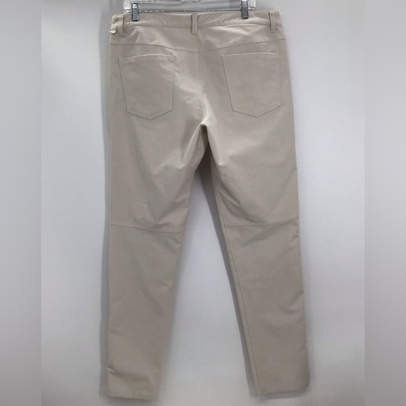 Lululemon Men’s ABC Warpstreme Stretch Casual Pant Tofino Color Size 36 x 34 - Picture 3 of 9